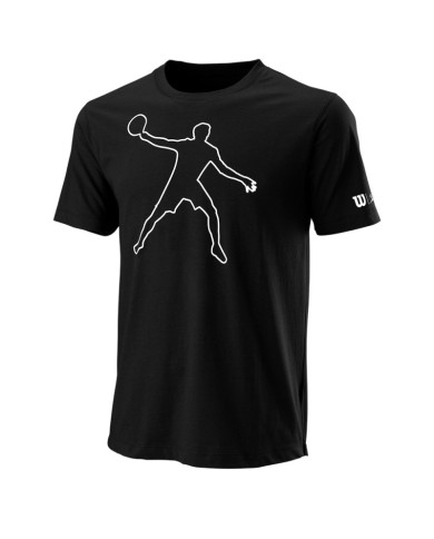 Wilson Bela Tech Tee II Black Junior Wilson Bela Tech Tee II Black Junior