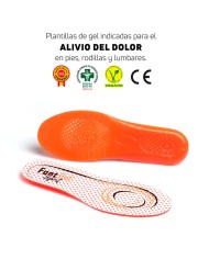 Footgel Multi-Sport Insoles Orange Footgel Multi-Sport Insoles Orange